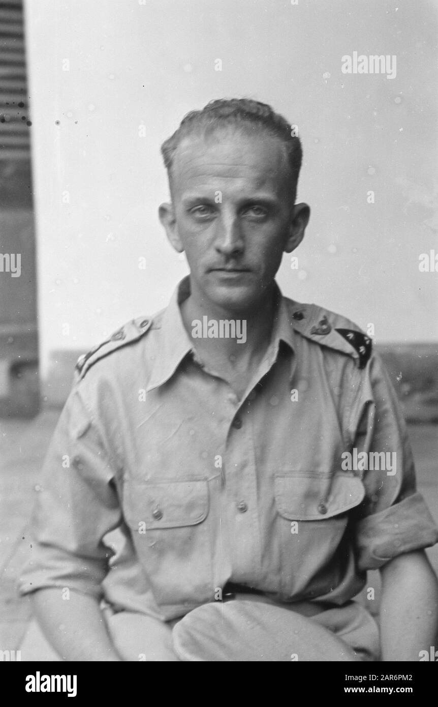 Passfotos Ort: Indonesien, Niederländisch-Ostindien Stockfoto