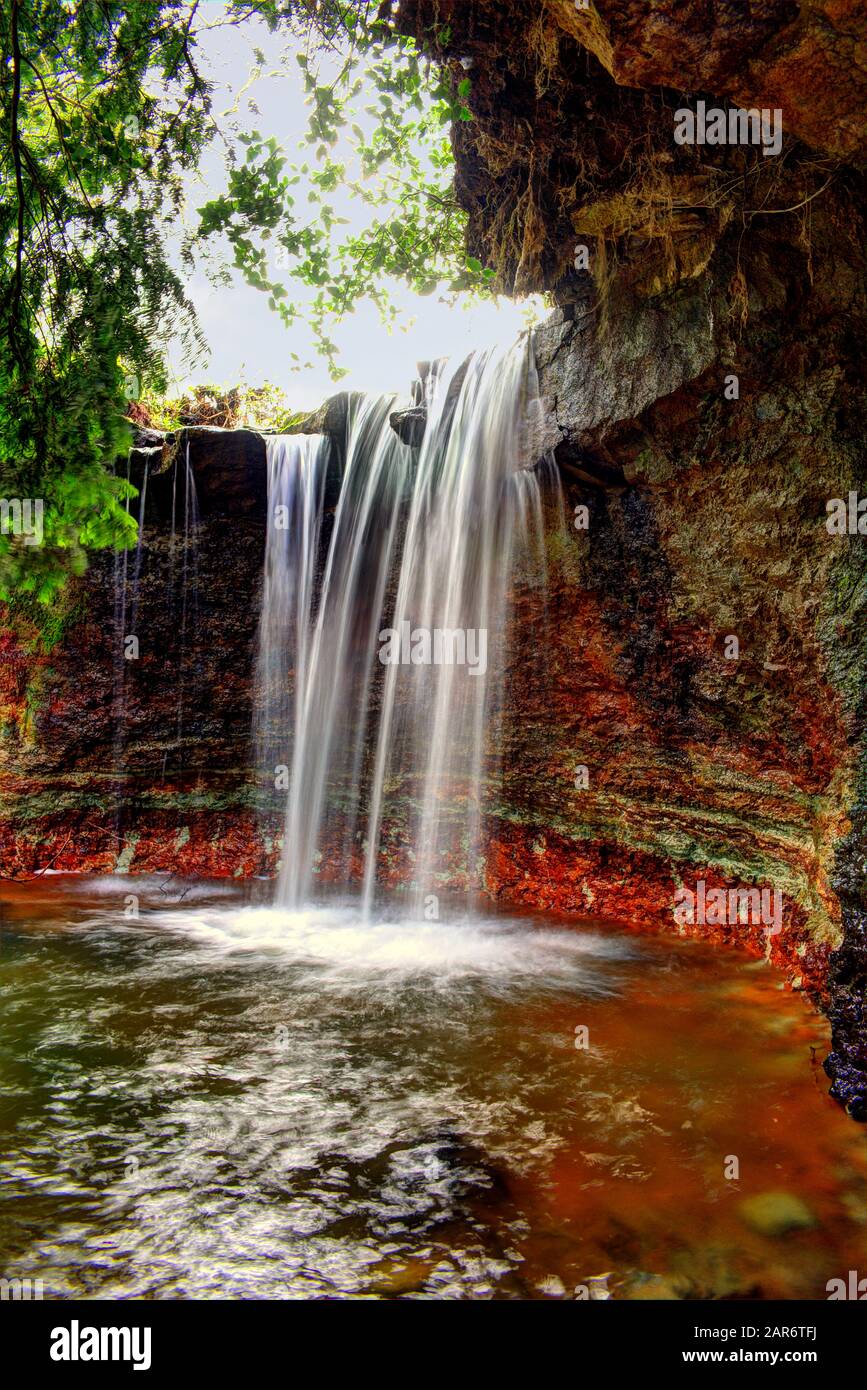 Somerset Wasserfälle Stockfoto