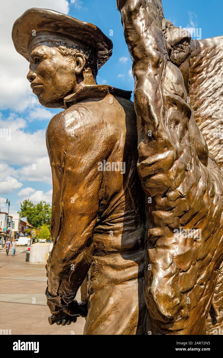 African American Civil war Memorial, Vermont Avenue und U Street NW, Washington DC Stockfoto
