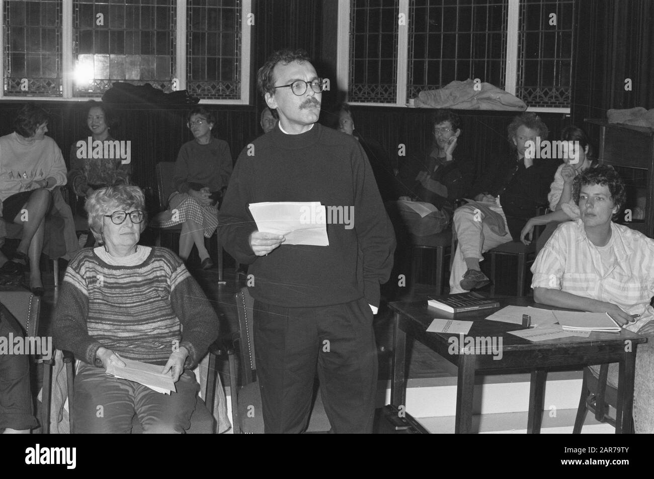 Twensche Courant; Wim van Noort (Stand) Datum: 11. Oktober 1988 Stockfoto