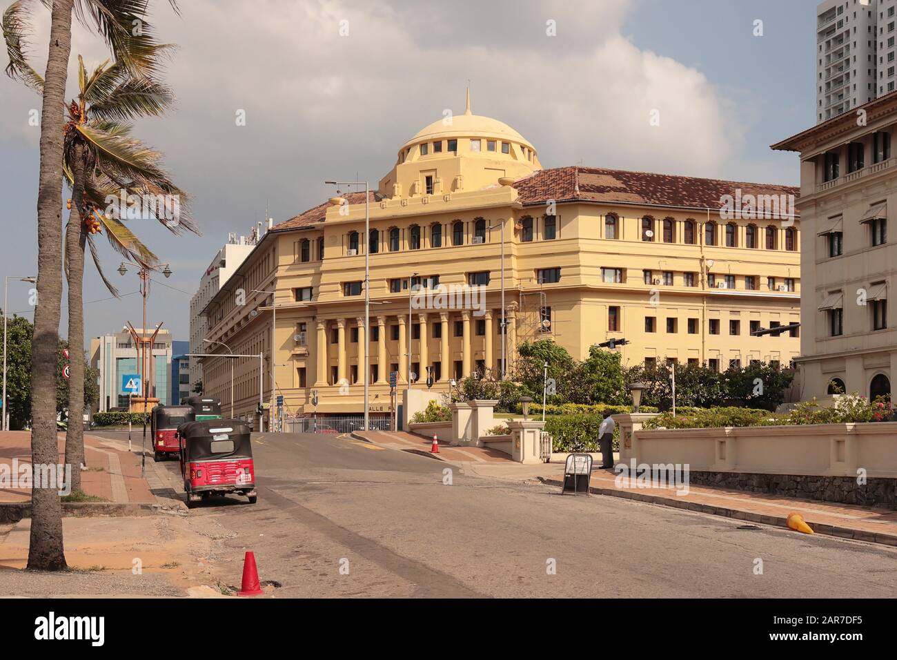 Galle Face Court 2 Apartment Building, Colombo, Sri Lanka Stockfoto