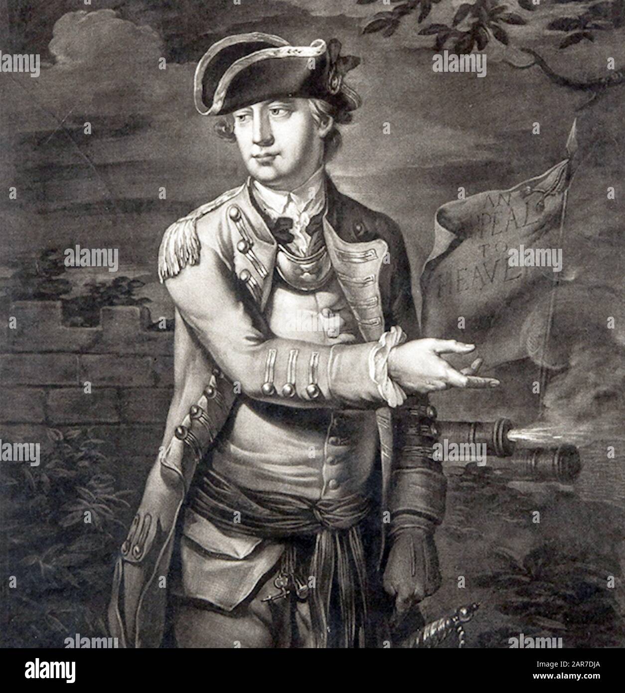 Charles LEE (1732-1782) Englischgeborener Soldat, der im amerikanischen Unabhängigkeitskrieg als General diente Stockfoto