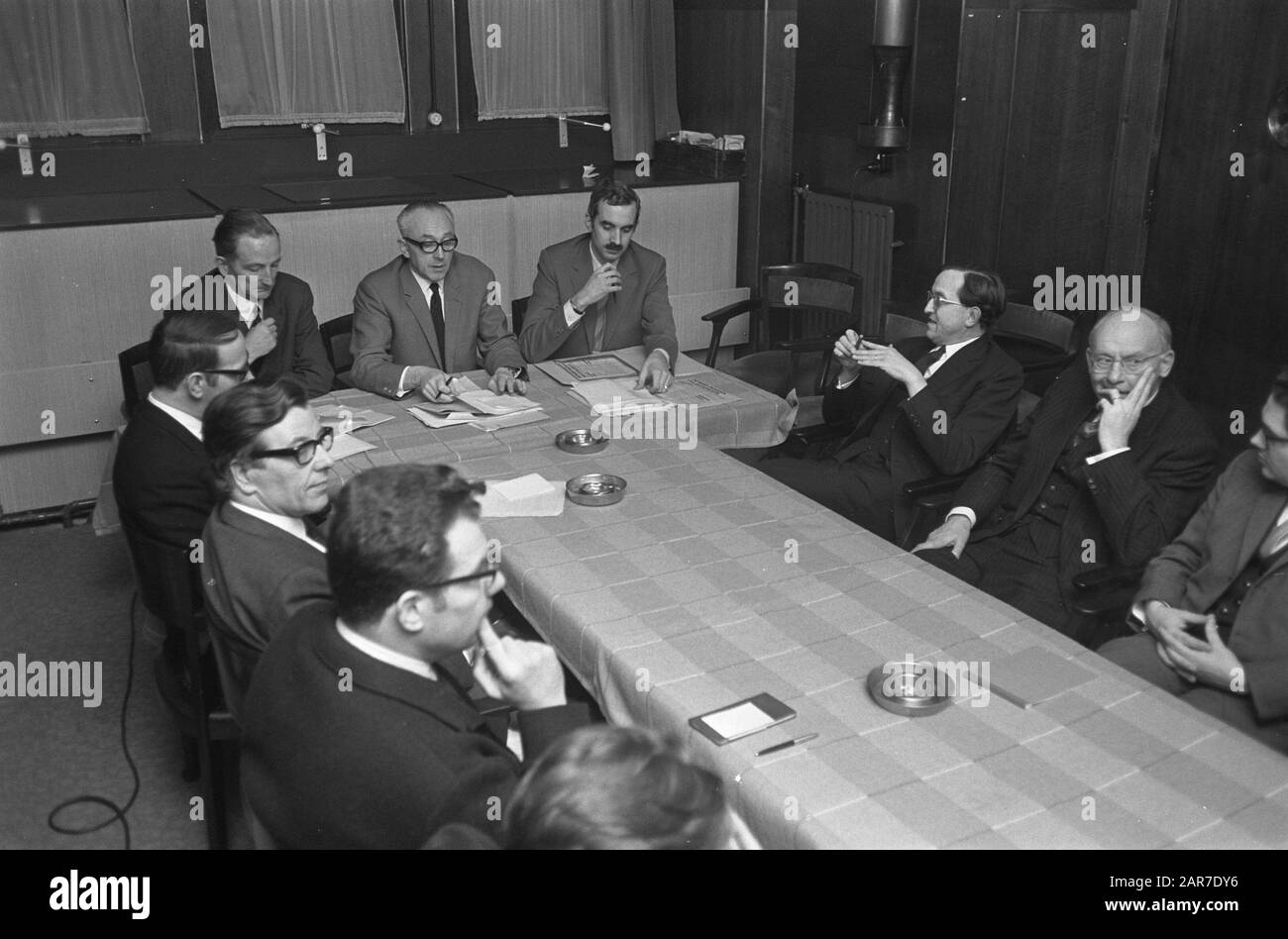 Beratung Linke Parteien in Amerika-in Hotelübersicht Datum: 10. Januar 1969 Schlüsselwörter: Hotels, PARTYS Stockfoto