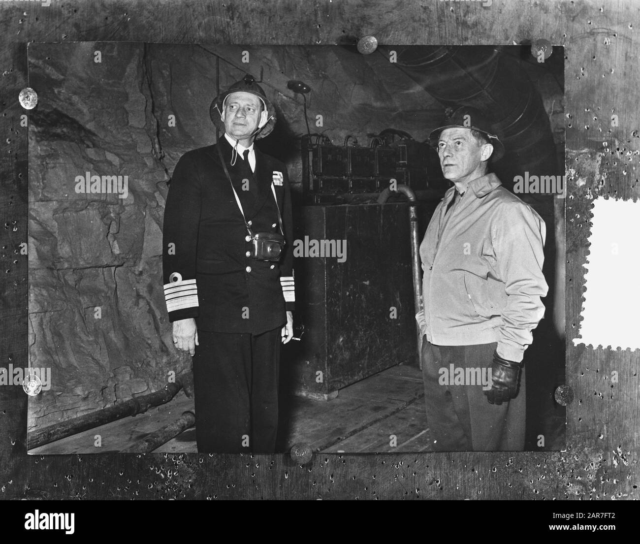 König Friedrich von Dänemark Besuche Führt am: 16. April 1956 Ort: Dänemark Stichwörter: Besuche persönlicher Name: Frederik IX (König Dänemark) Stockfoto