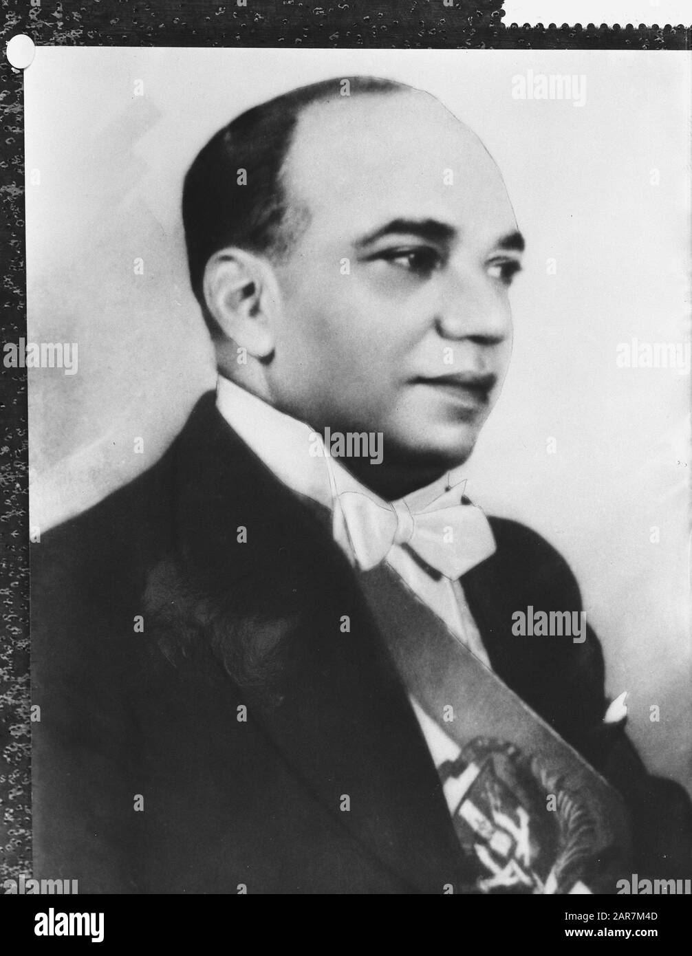 Präsident der Dominikanischen Republik General Hector Benvenido Trujillo Molina Datum: 29. Februar 1960 Ort: Dominikanische Republik Schlagwörter: Präsident persönlicher Name: General Hector Benvenido Trujillo Molina Stockfoto