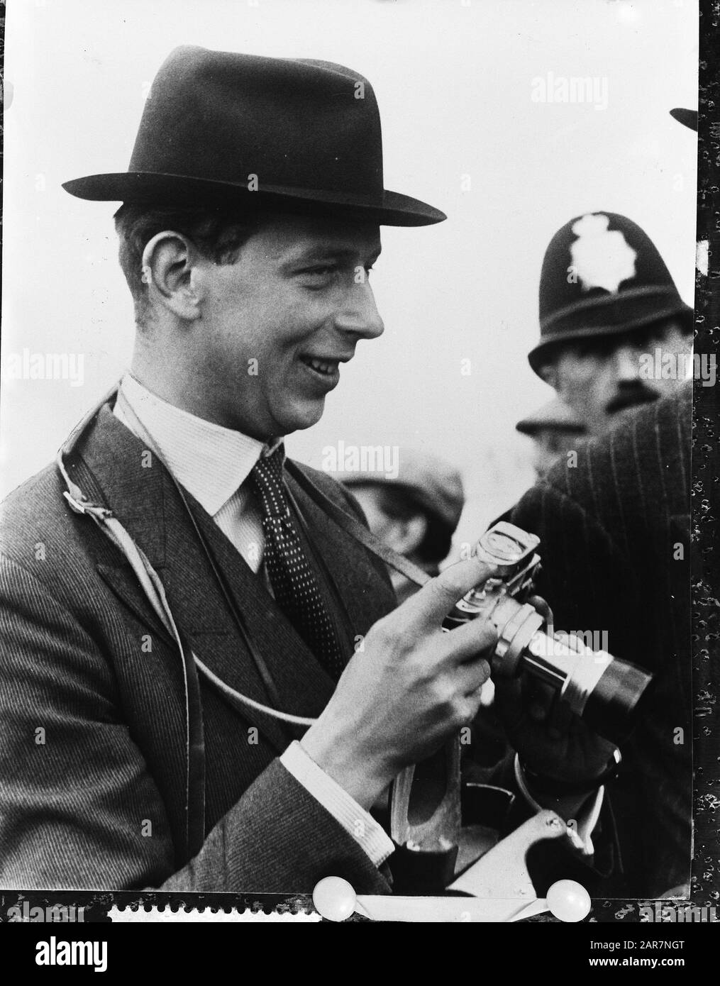 Duke of Kent Engagiert am 9. März 1961 Schlüsselwörter: Engagement persönlicher Name: Kent DERTOG VAN Stockfoto