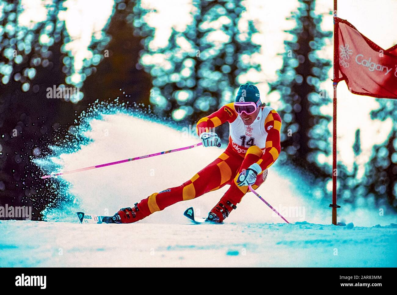 Olympische winterspiele 1988 Fotos und Bildmaterial in hoher