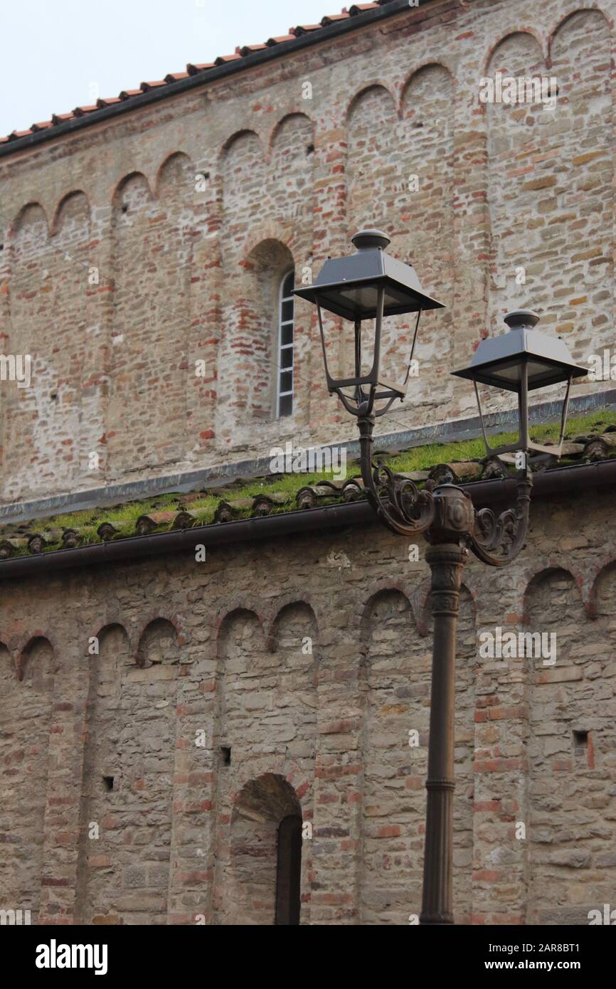 Acqui Terme Citiscape, berühmter italienischer Kurort Stockfoto