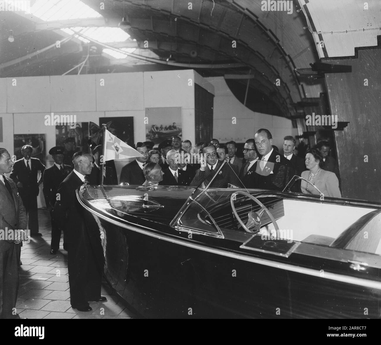 Prinz Bernhard im Nahinto Datum: 1. September 1948 Personenname: Bernhard, Fürst, Nahinto Stockfoto