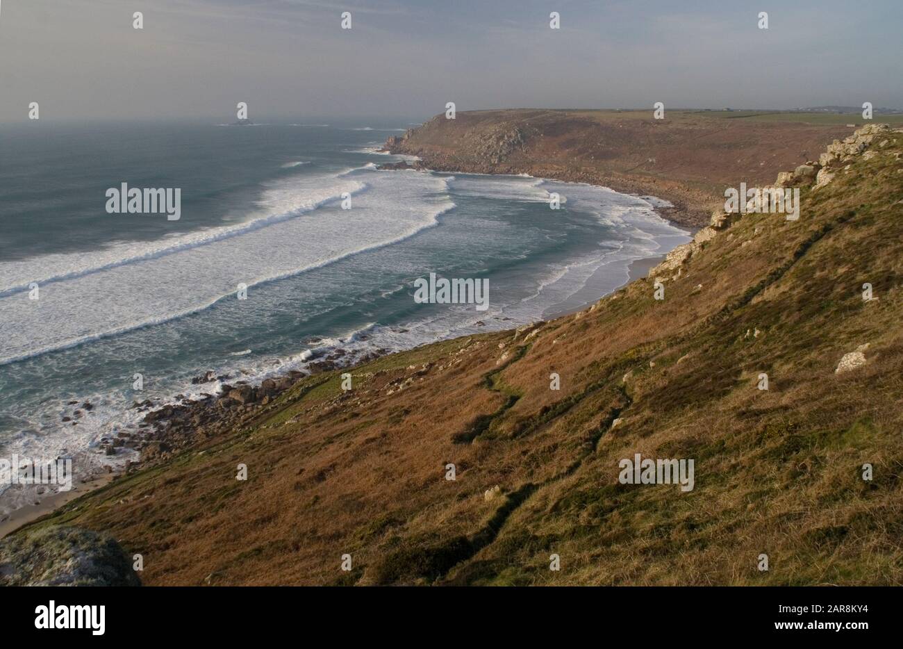 Gwynver, Cornwall Stockfoto