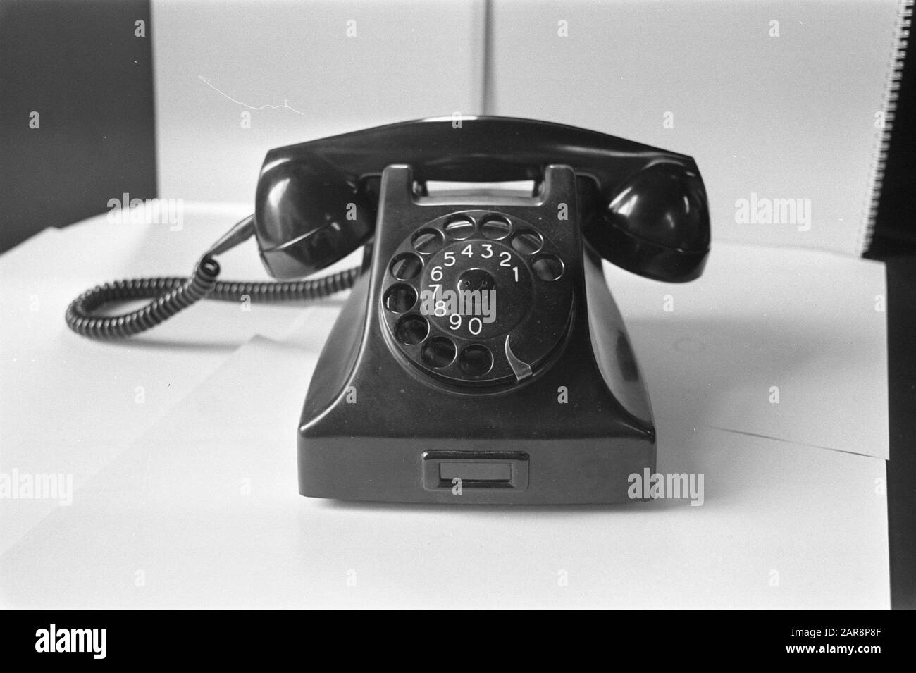 Telefon-Set-Datum: 3. März 1972 Schlüsselwörter: Telefonie Stockfoto