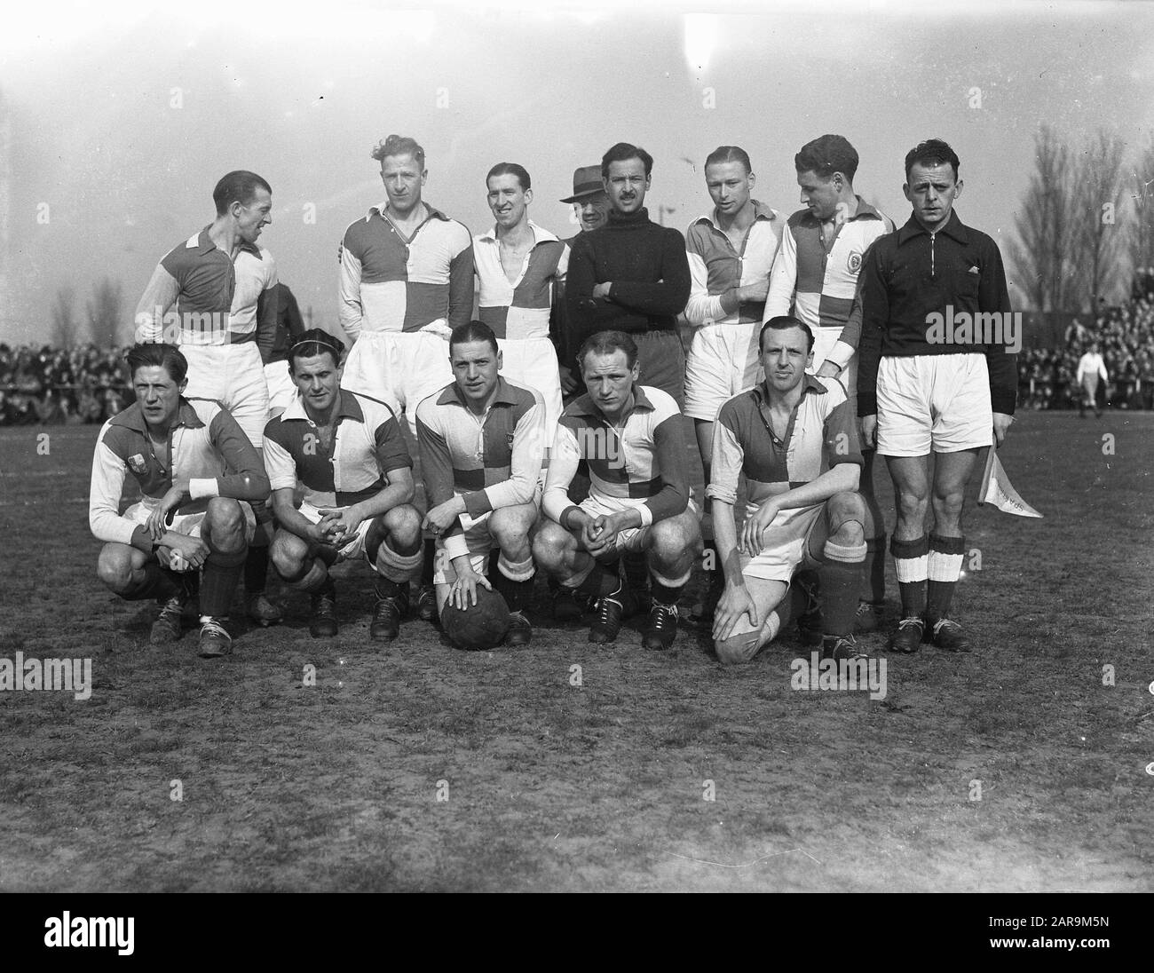 UVV-Team Datum: 26. Februar 1948 Schlagwörter: Mannschaften, Sport, Fußball-Institution Name: UVV Stockfoto