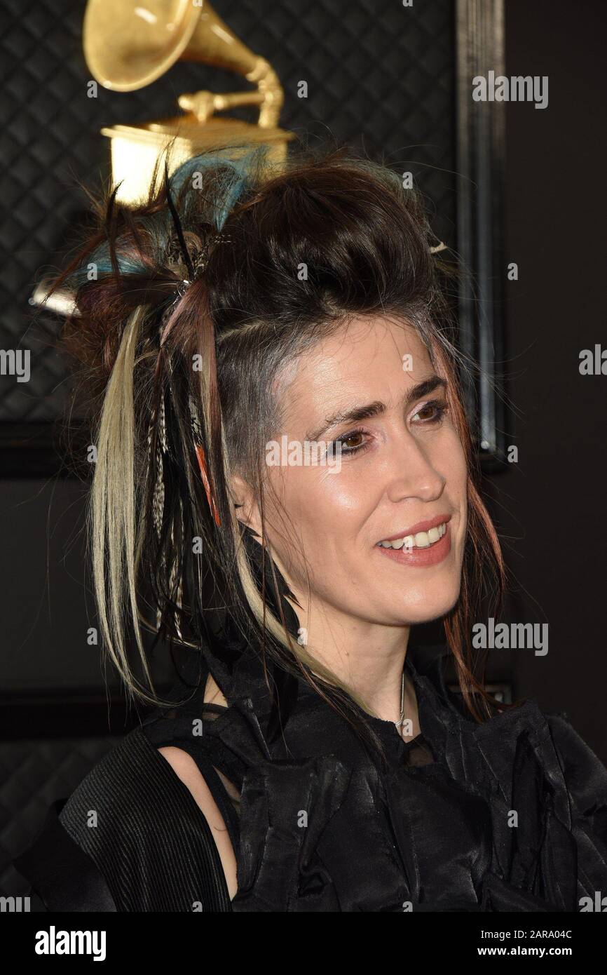 Los Angeles, Kalifornien. Januar 2020. Imogen Heap bei den Ankünfte für den 62. Grammy Award im Jahr - Ankünfte 4, STAPLES Center, Los Angeles, CA. 26. Januar 2020. Kredit: Priscilla Grant/Everett Collection/Alamy Live News Stockfoto