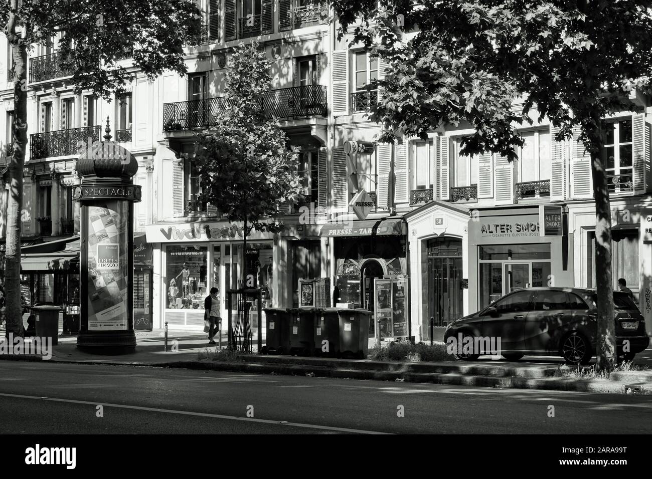 Brillenkiosk, Paris, Frankreich, Europa Stockfoto