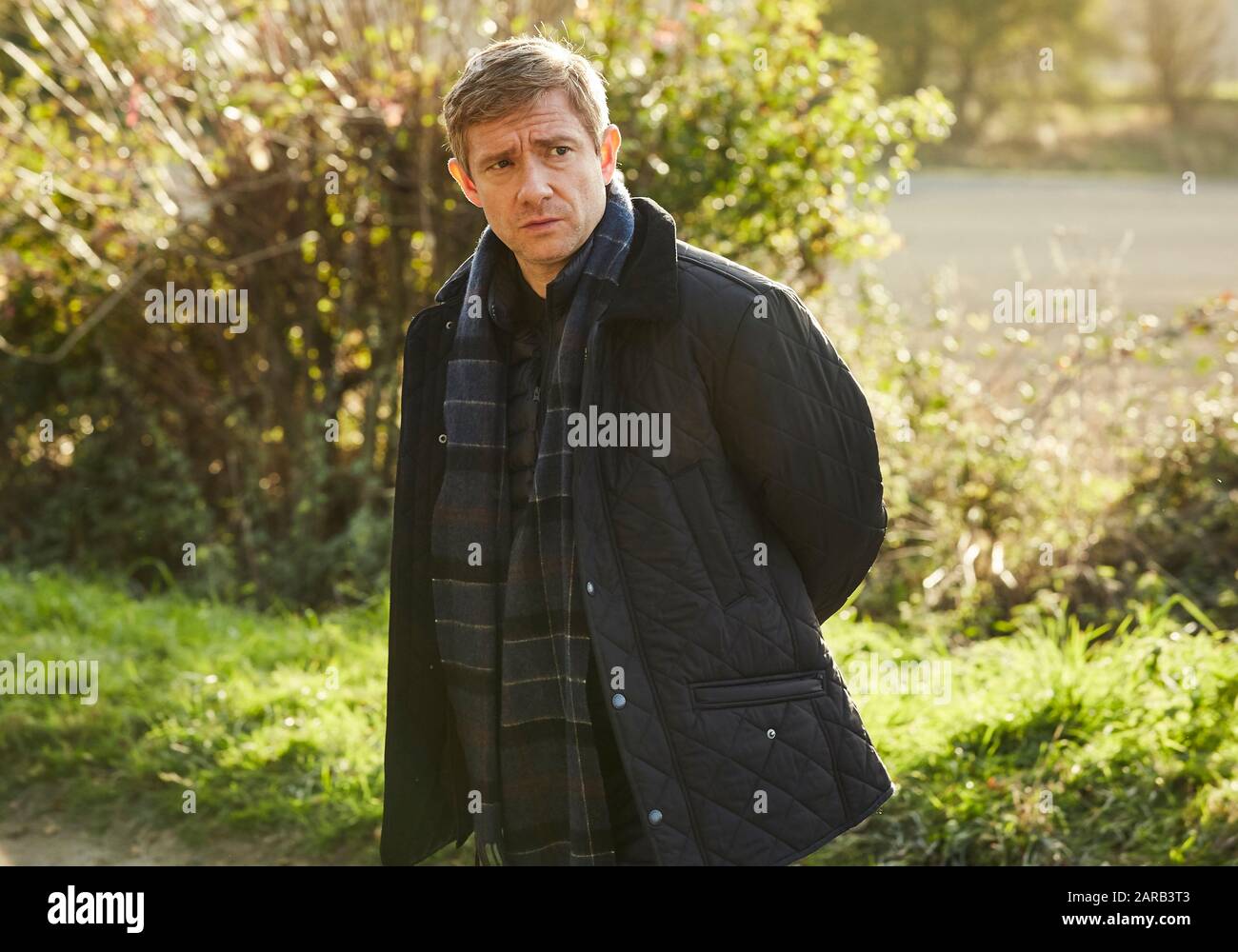 MARTIN FREEMAN in einem Bekenntnis (2019), Regie: Paul Andrew Williams. Credit: ITV STUDIOS/Album Stockfoto