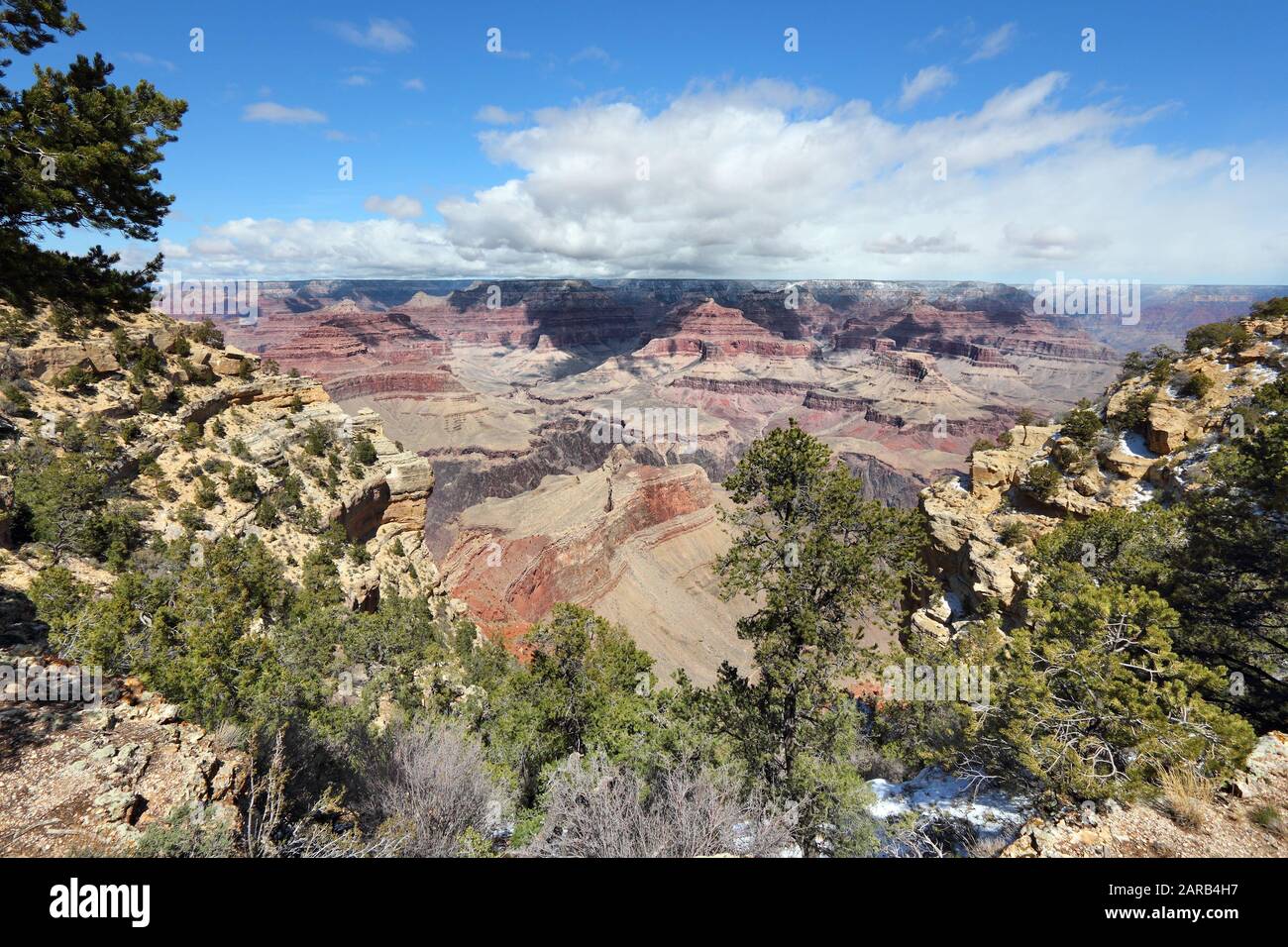 Grand Canyon Nationalpark in Arizona, Usa. Yavapai Point übersehen. Stockfoto