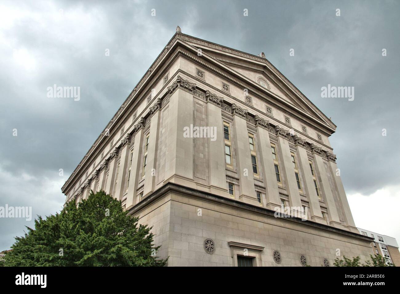 Stadt Pittsburgh, Pennsylvania. Universität von Pittsburgh Alumni Hall. Ehemalige Freimaurer Tempel. Stockfoto