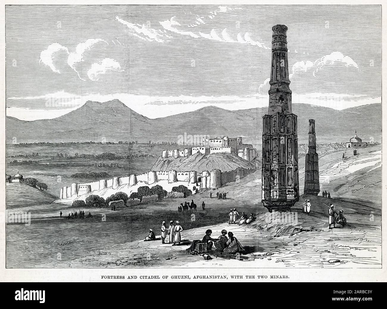 AFGHANISTAN/GHUZNI/1878 Stockfoto