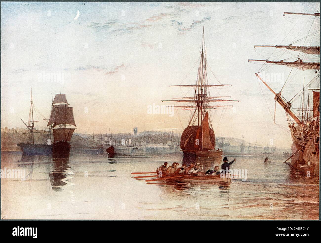 ISLE OF WIGHT/COWES 1830 Stockfoto