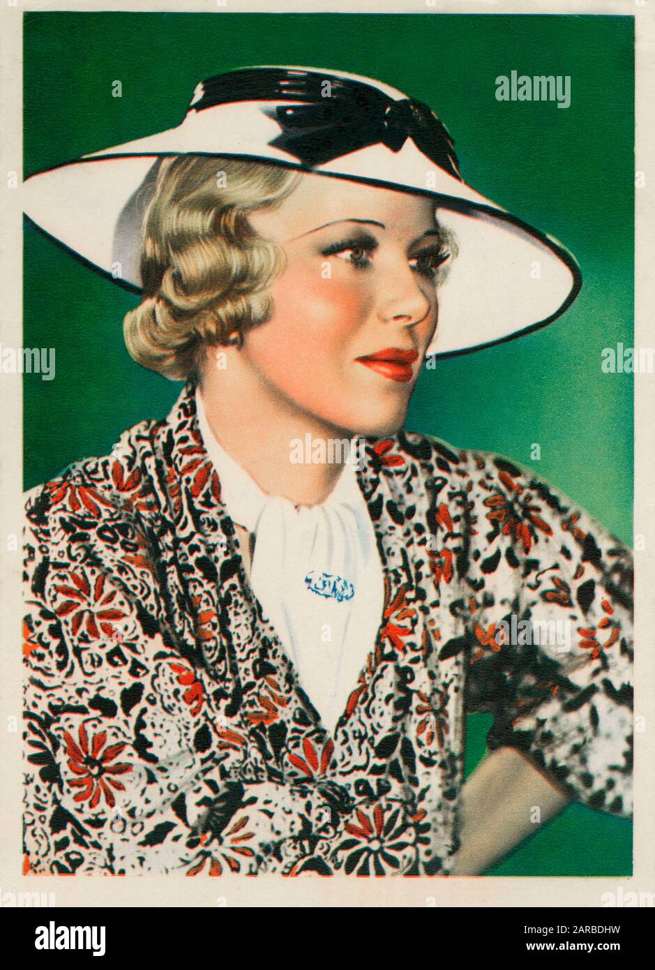 Glenda Farrell (1904-1971) - Amerikanische Filmschauspielerin. Stockfoto