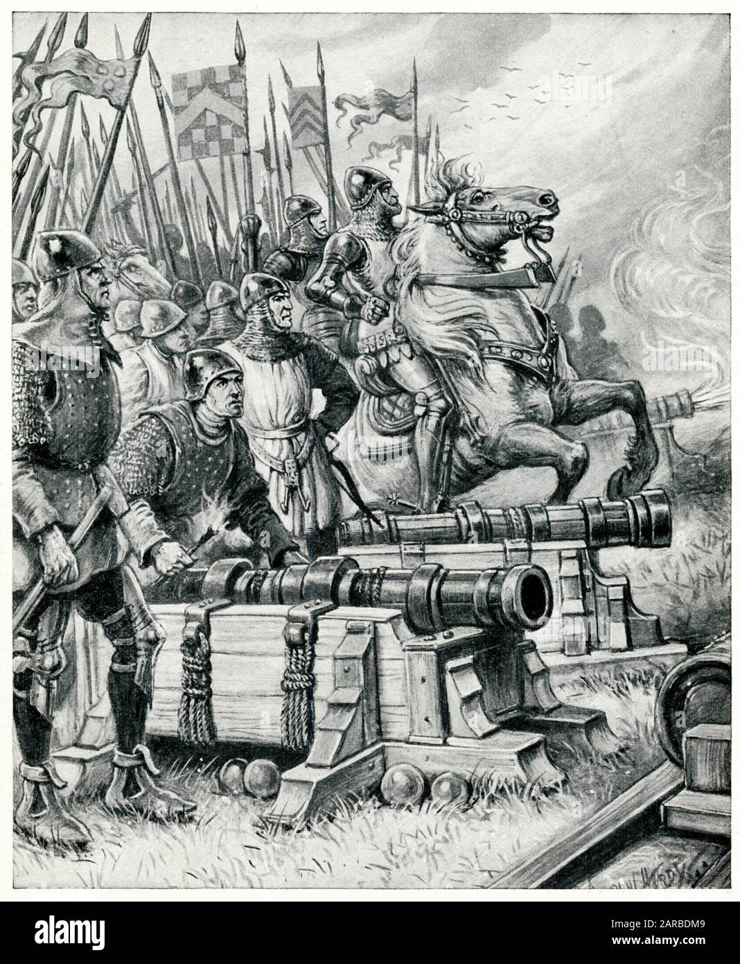 Medieval battle 14th Fotos und Bildmaterial in hoher Auflösung Alamy