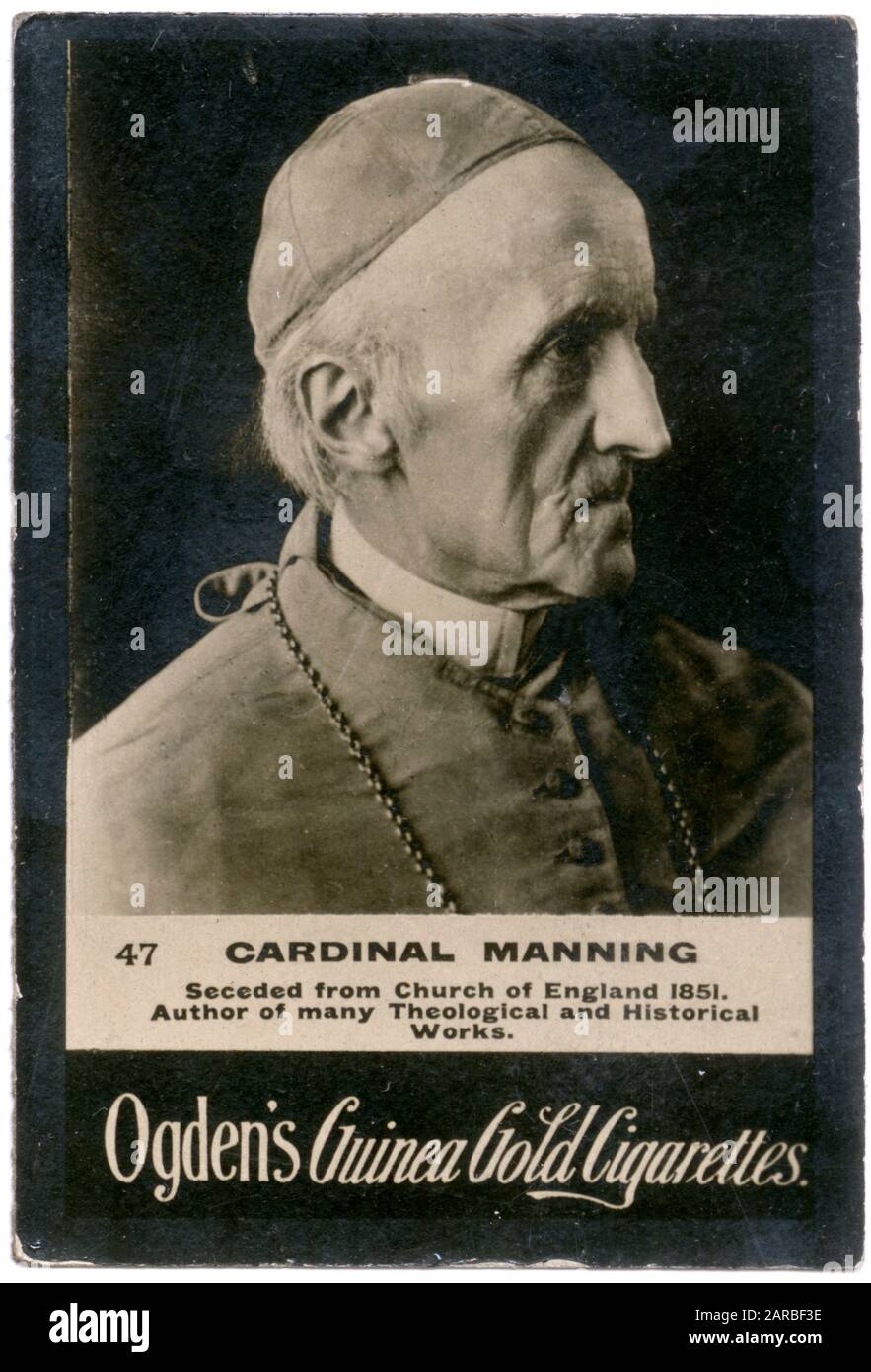 Kardinal Manning, römisch-katholischer Priester und Schriftsteller Stockfoto
