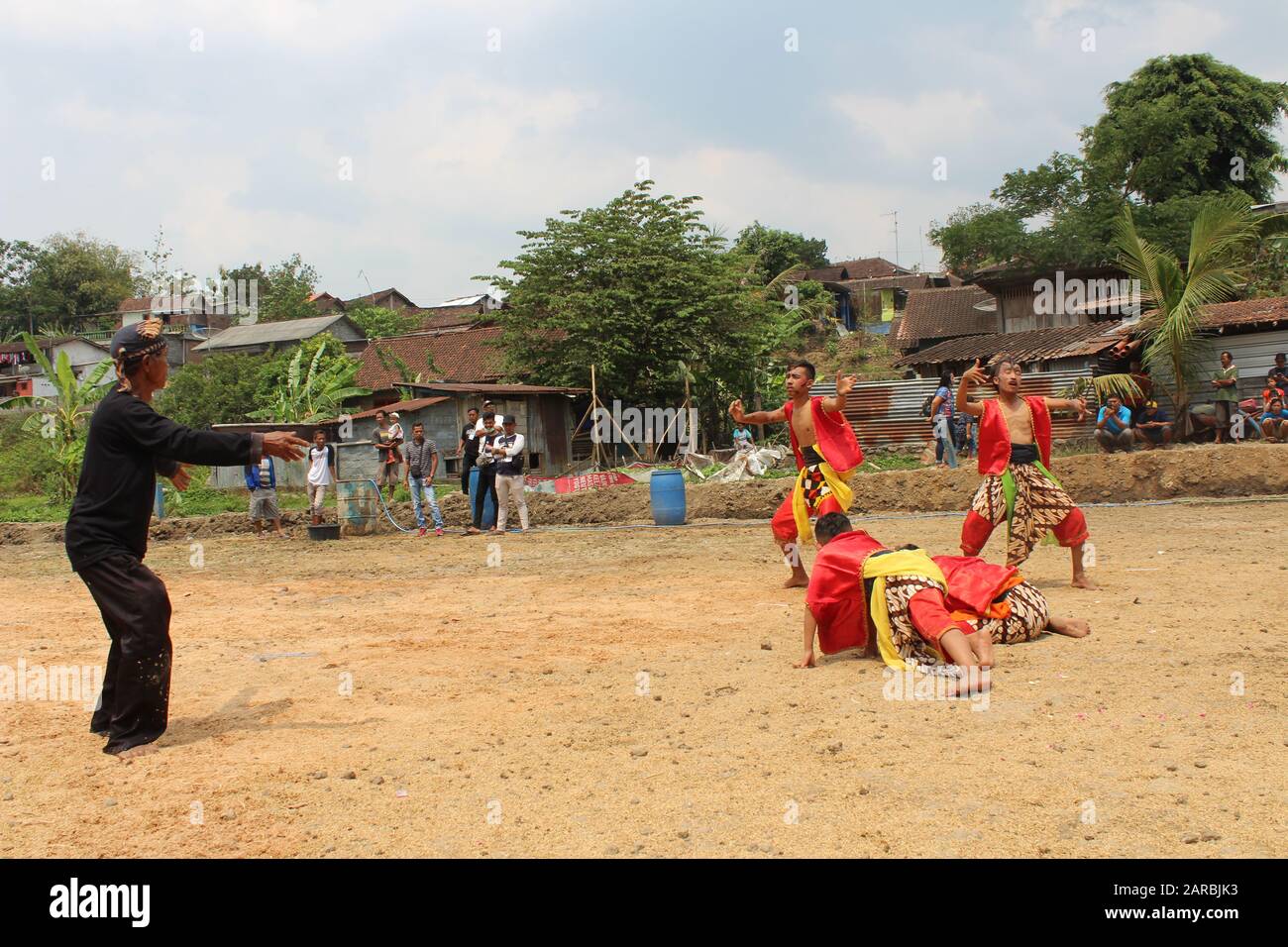 Wunderbares indonesien, Kulturtanz Stockfoto