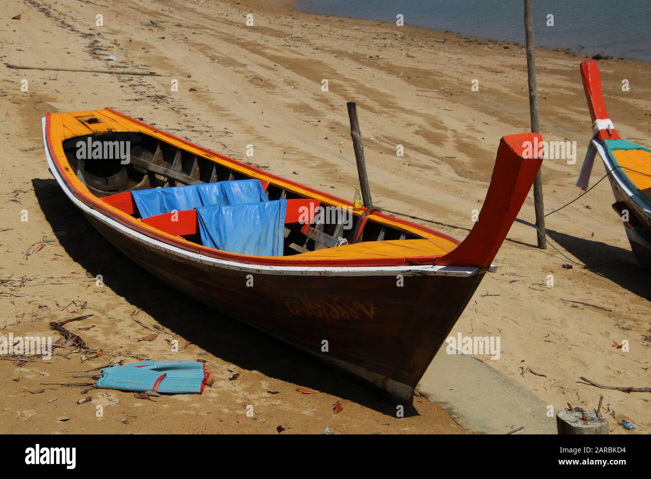 Zuhause auf Stelzen Khao Phing Kan Thailand Stockfoto