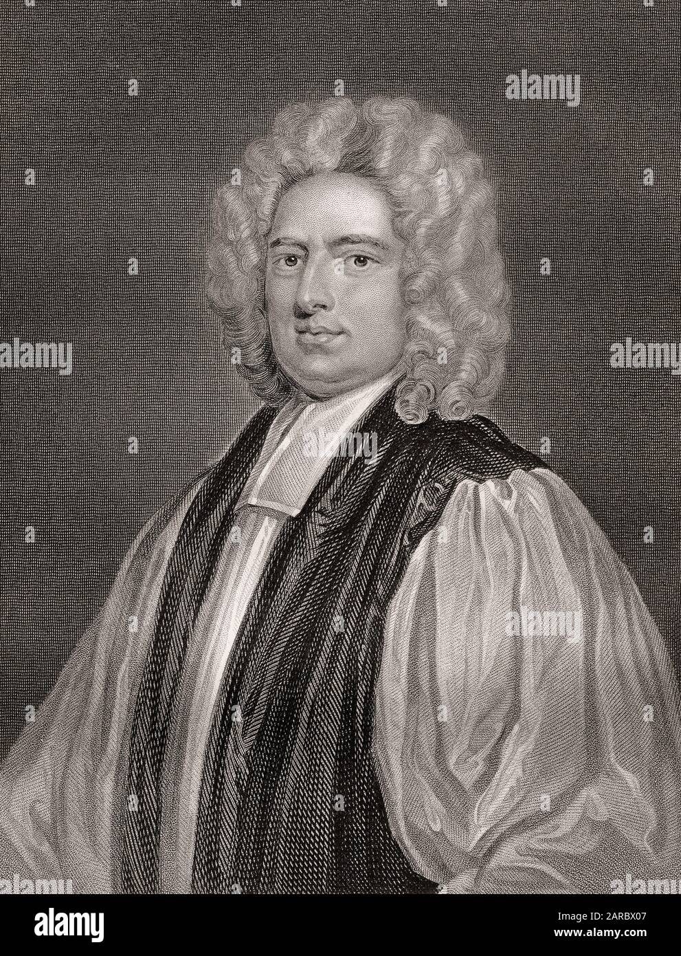 Francis Atterbury, 1663-1732, ein englischer Mann von Briefen, Politiker und Bischof Stockfoto