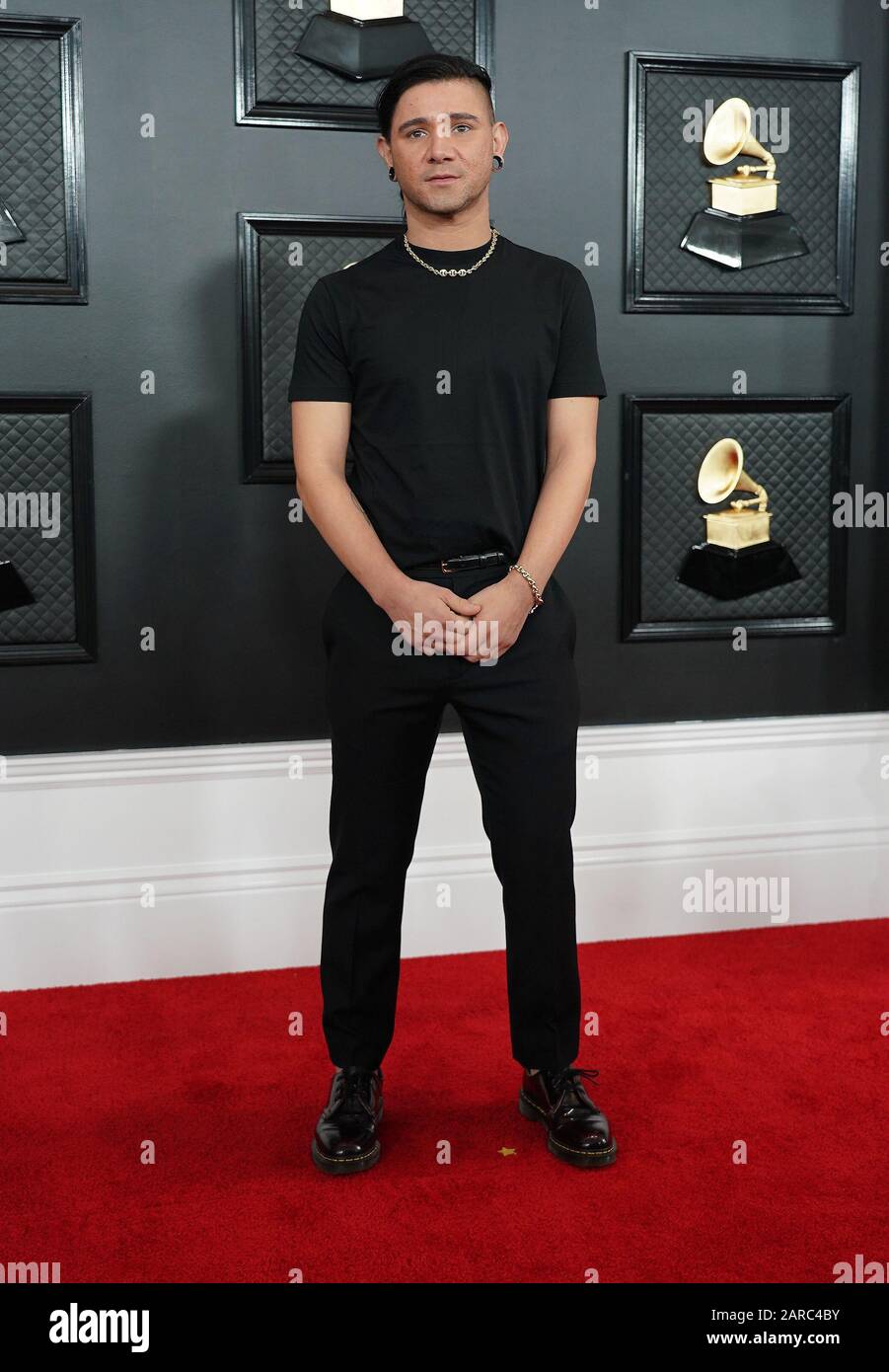 26. Januar 2020 - Los Angeles, Kalifornien - Skrillex. GRAMMY Awards der 62. Jahres-Verleihung im Staples Center. (Kreditbild: © AdMedia über ZUMA Wire) Stockfoto