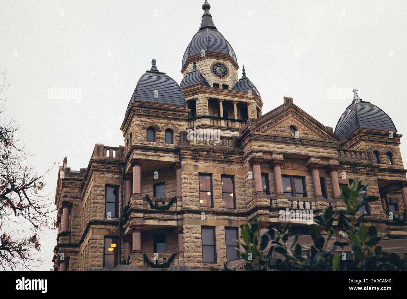 Das Gerichtsgebäude Stockfoto