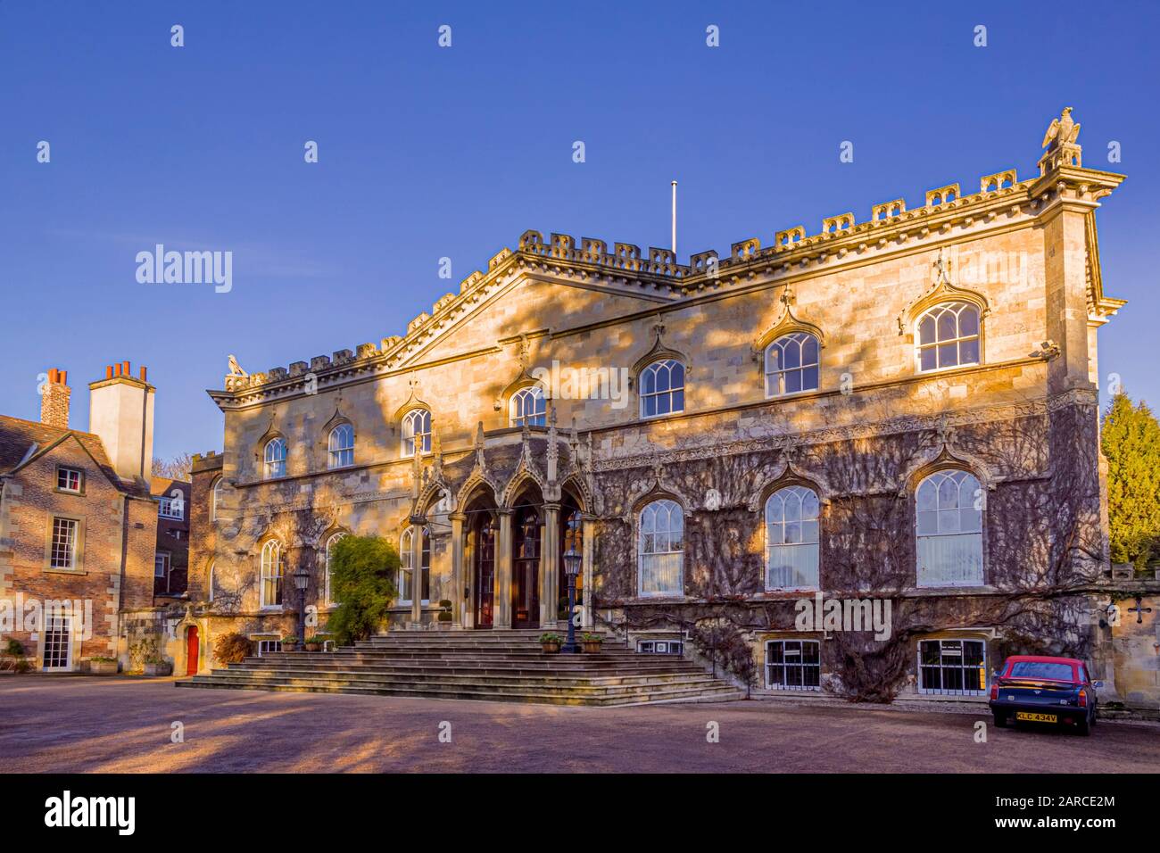 Bishopthorpe Palace, Sitz des Erzbischofes von York, Großbritannien. Stockfoto