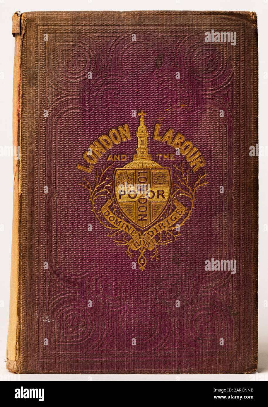 Frontcover eines Volumens von Henry Mayhew's London Labor und London Poor Stockfoto