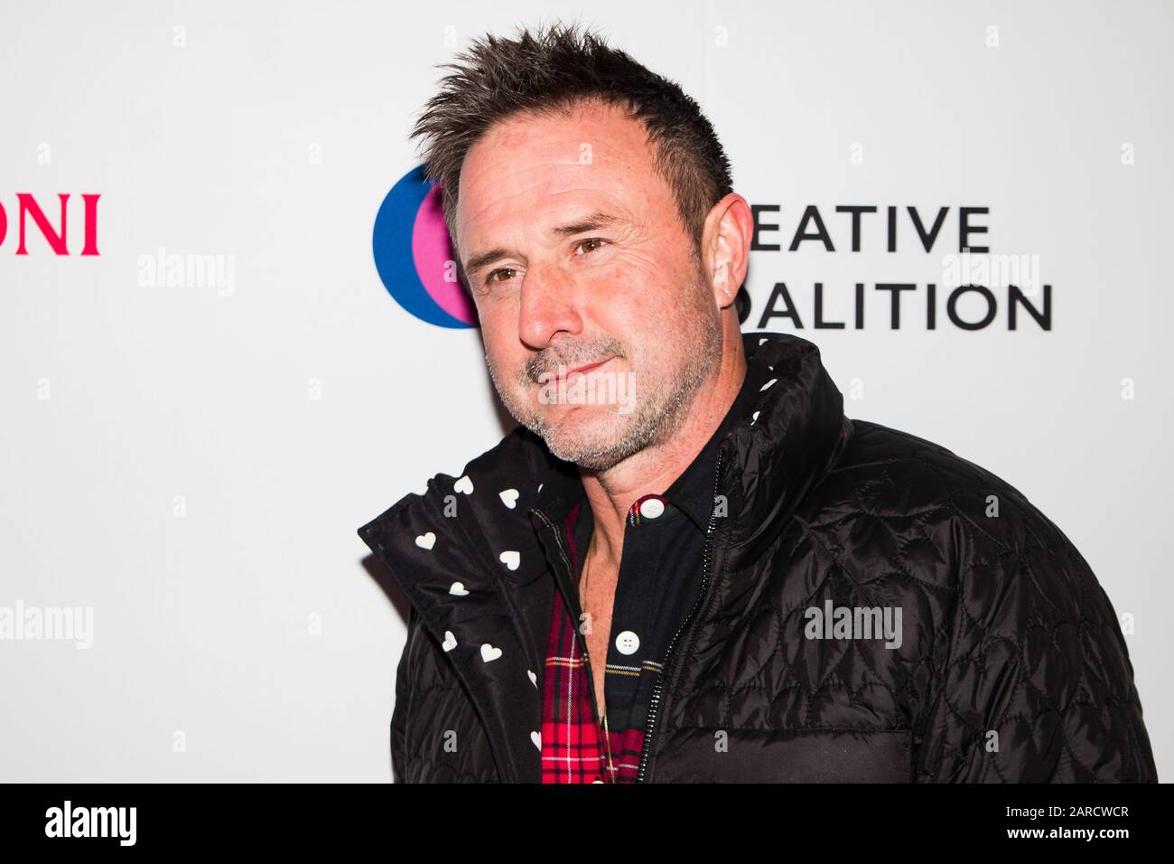 Schauspieler David Arquette besucht das Spotlight Initiative Gala Awards Dinner am 25. Januar 2020 in Park City, Utah. Stockfoto