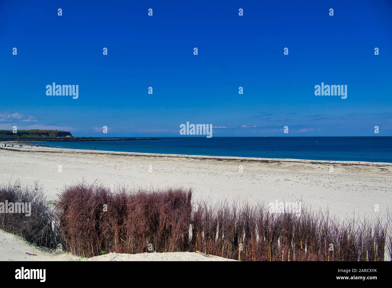 Die North Beach auf der Insel Düne - Helgoland - Deutschland Stockfoto