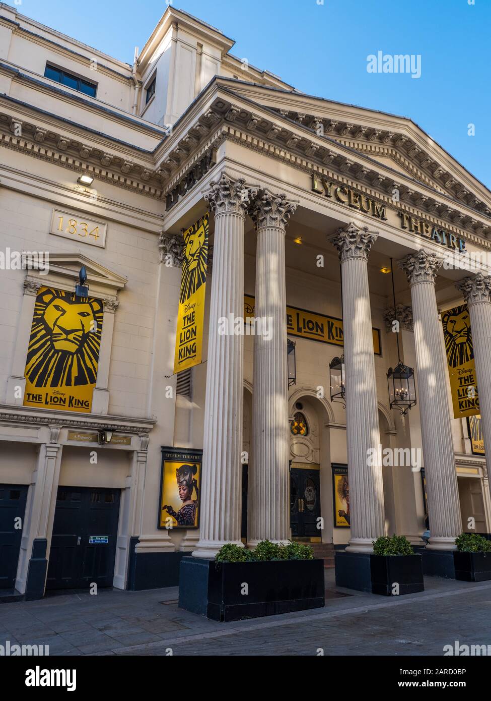 Lyceum Theatre, London, England, Großbritannien, GB. Stockfoto