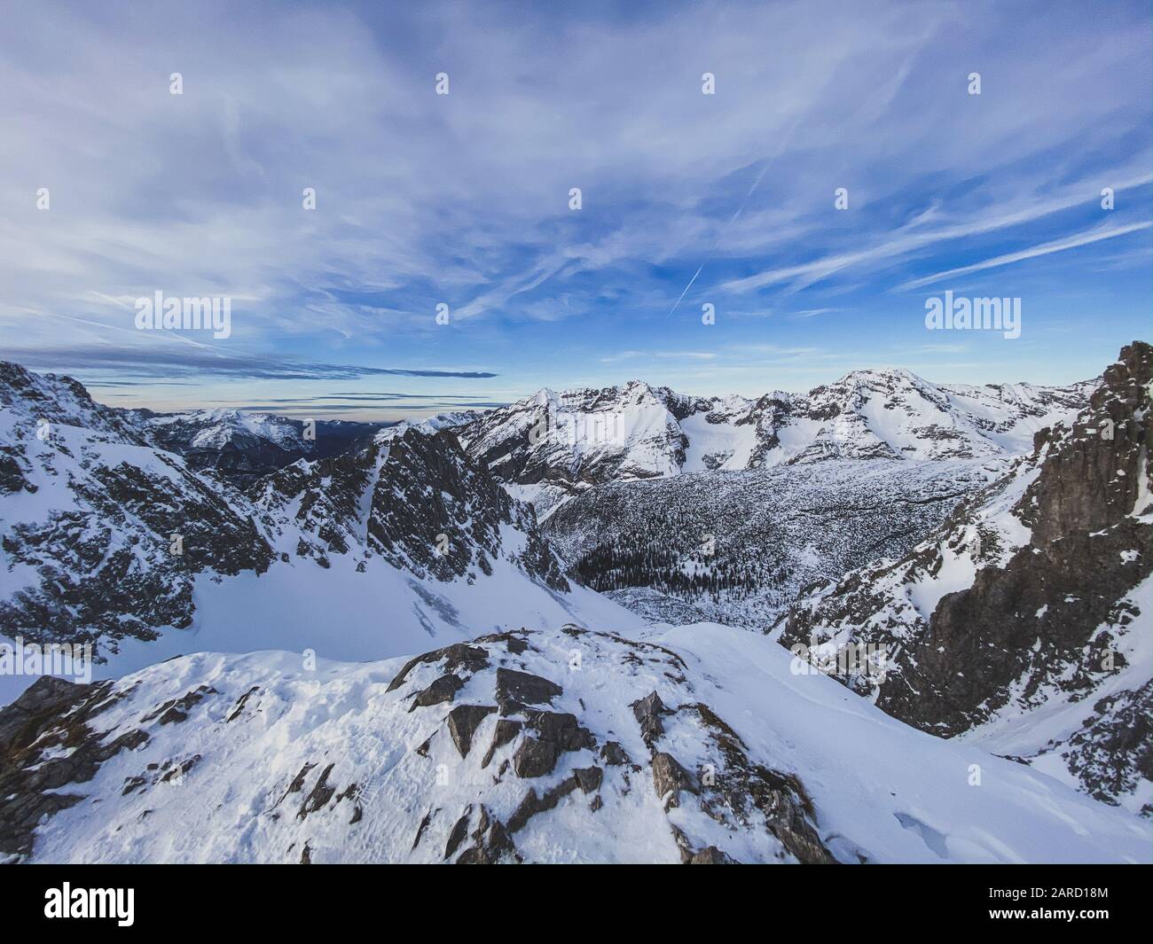 Hafelekar 2256 Meter, Nordkette, Innsbruck, Österreich Stockfoto