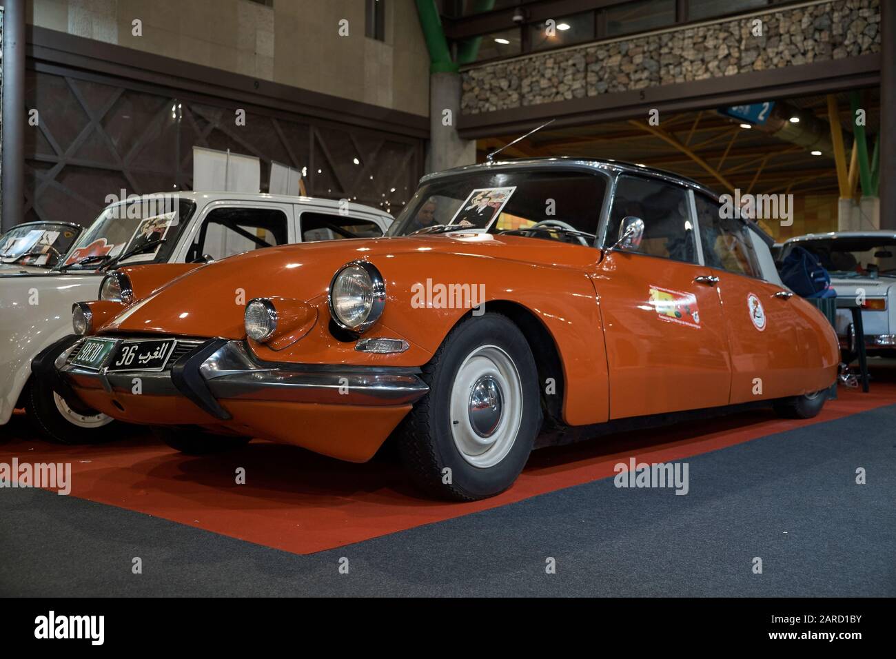 Citroën DS. Retro Málaga 2020, Andalusien, Spanien. Stockfoto