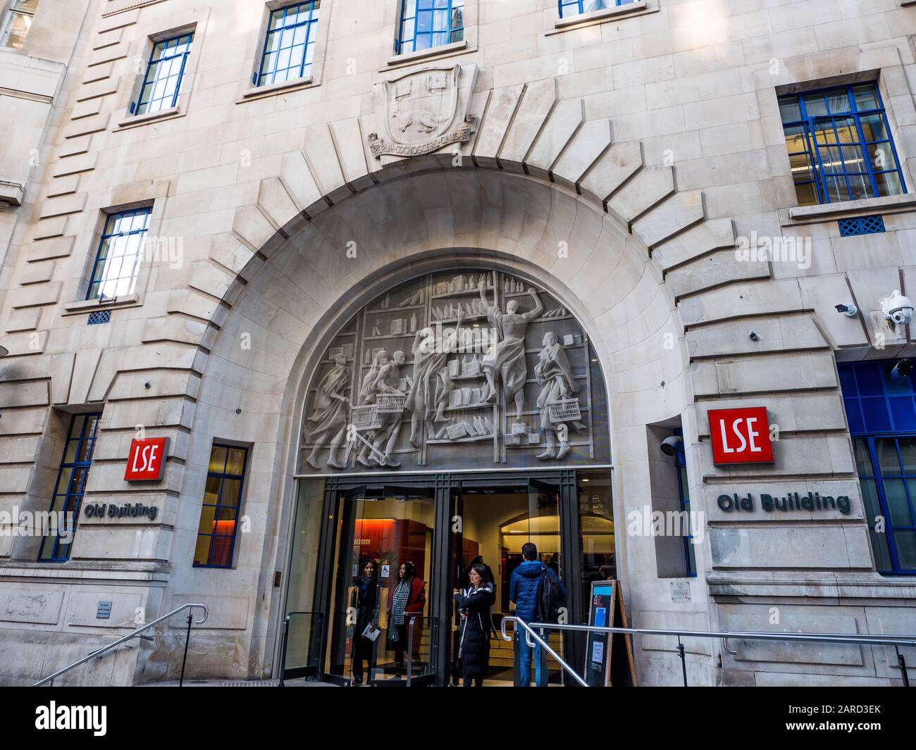 London School of Economics, Old Building, London, England, Großbritannien, GB. Stockfoto