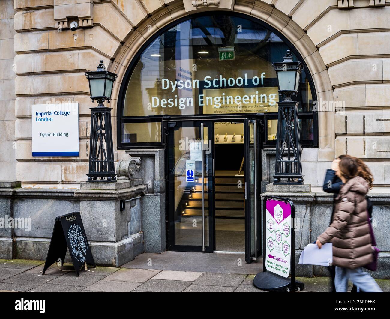 Imperial College London. Die Dyson School of Design Engineering am Imperial College South Kensington Campus in Central London. Stockfoto