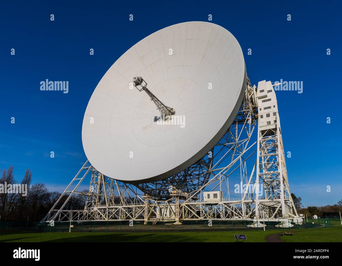Radio Telescope Jodrell Bank Stockfoto