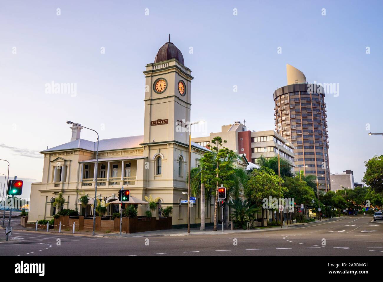 Das Old Townsville Post Office Building beherbergt heute die Townsville Brewery, Townsville Queensland Australia Stockfoto