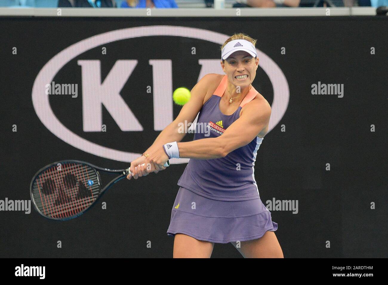 Melbourne Australien 23/01/2020 D4 Angelique Kerber (GER) im vierten Spiel Photo Anne Parker International Sports Stockfoto