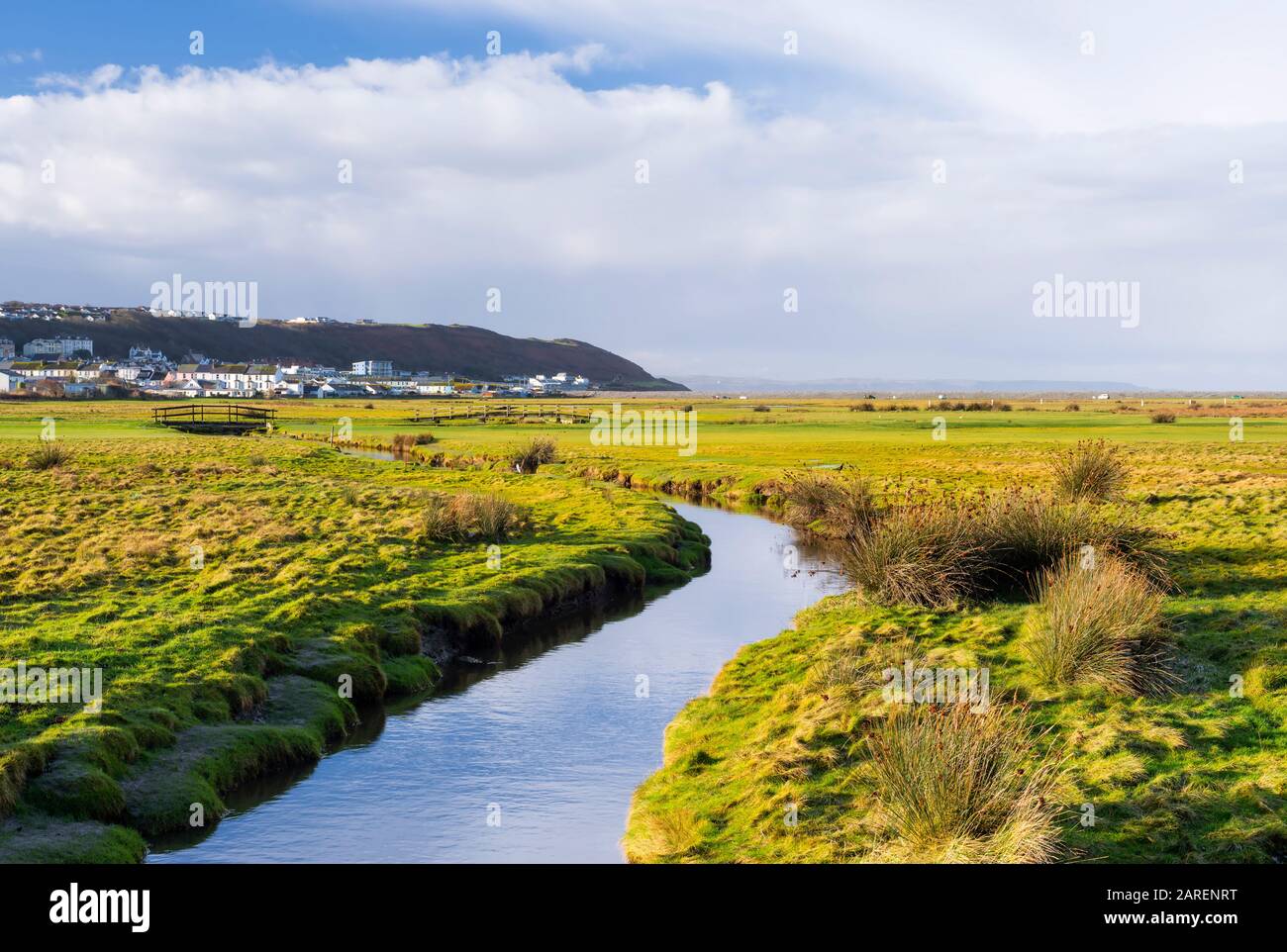 Northam Burrows und Country Park, North Devon Stockfoto