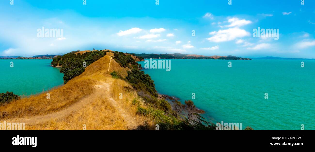 Duder Regional Park, Auckland, Neuseeland Stockfoto