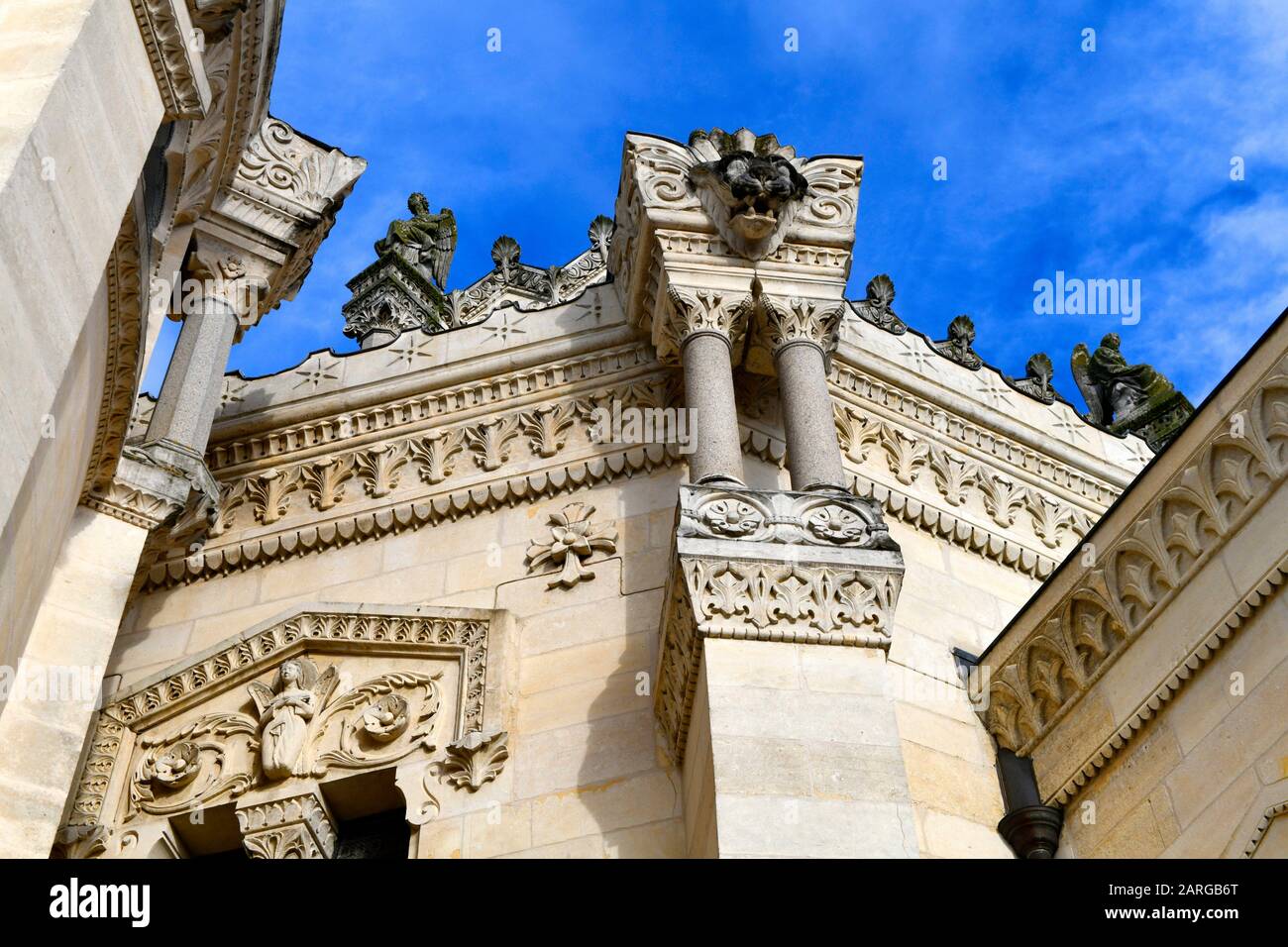 ARS-sur-Fromans. Heiligtum von Jean-Marie Vianney, der Cure d'Ars. Stockfoto