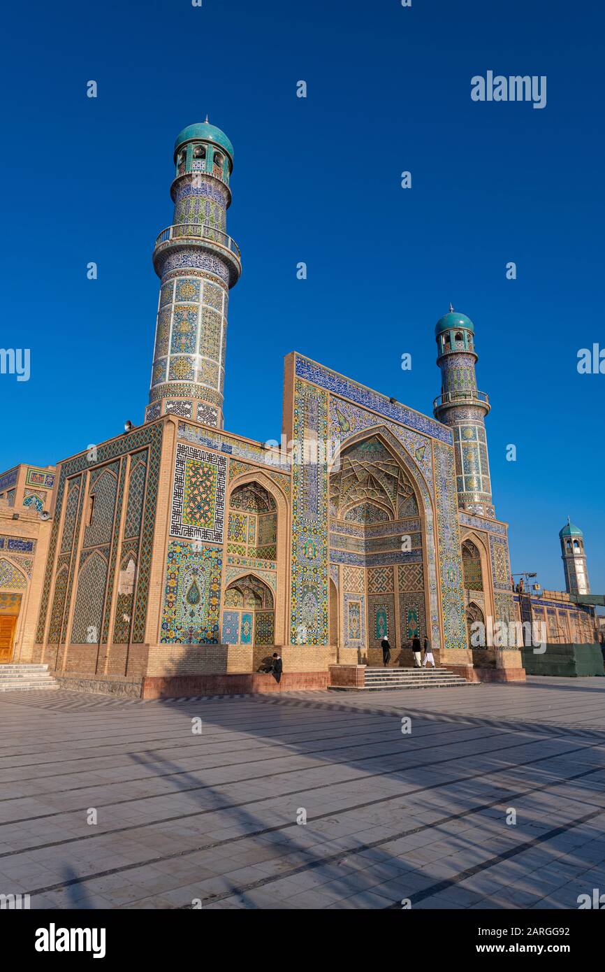Große Moschee von Herat, Afghanistan, Asien Stockfoto