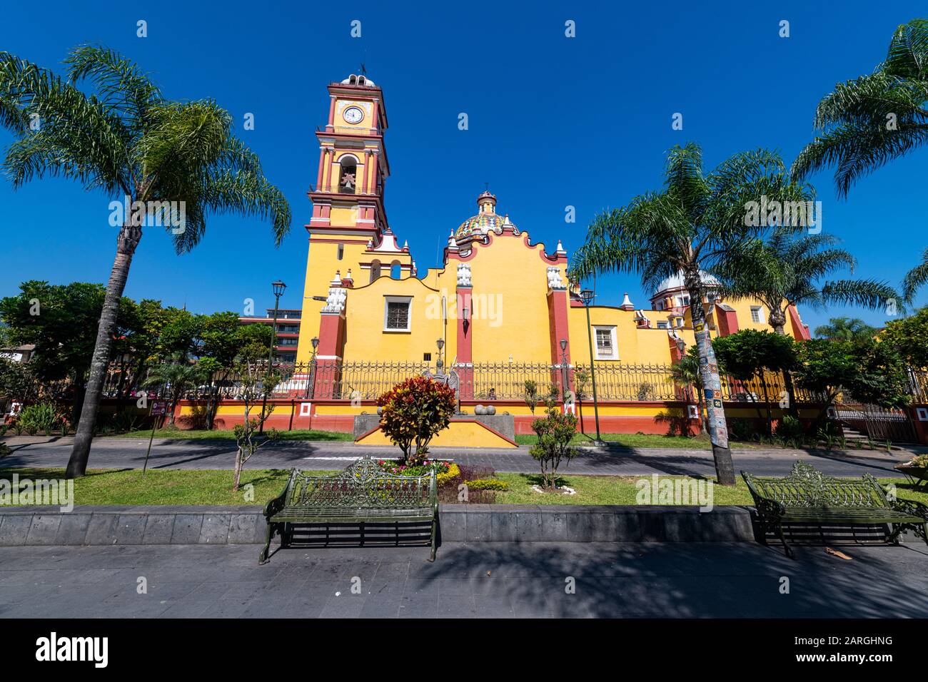 Kathedrale von Orizaba, Orizaba, Veracruz, Mexiko, Nordamerika Stockfoto