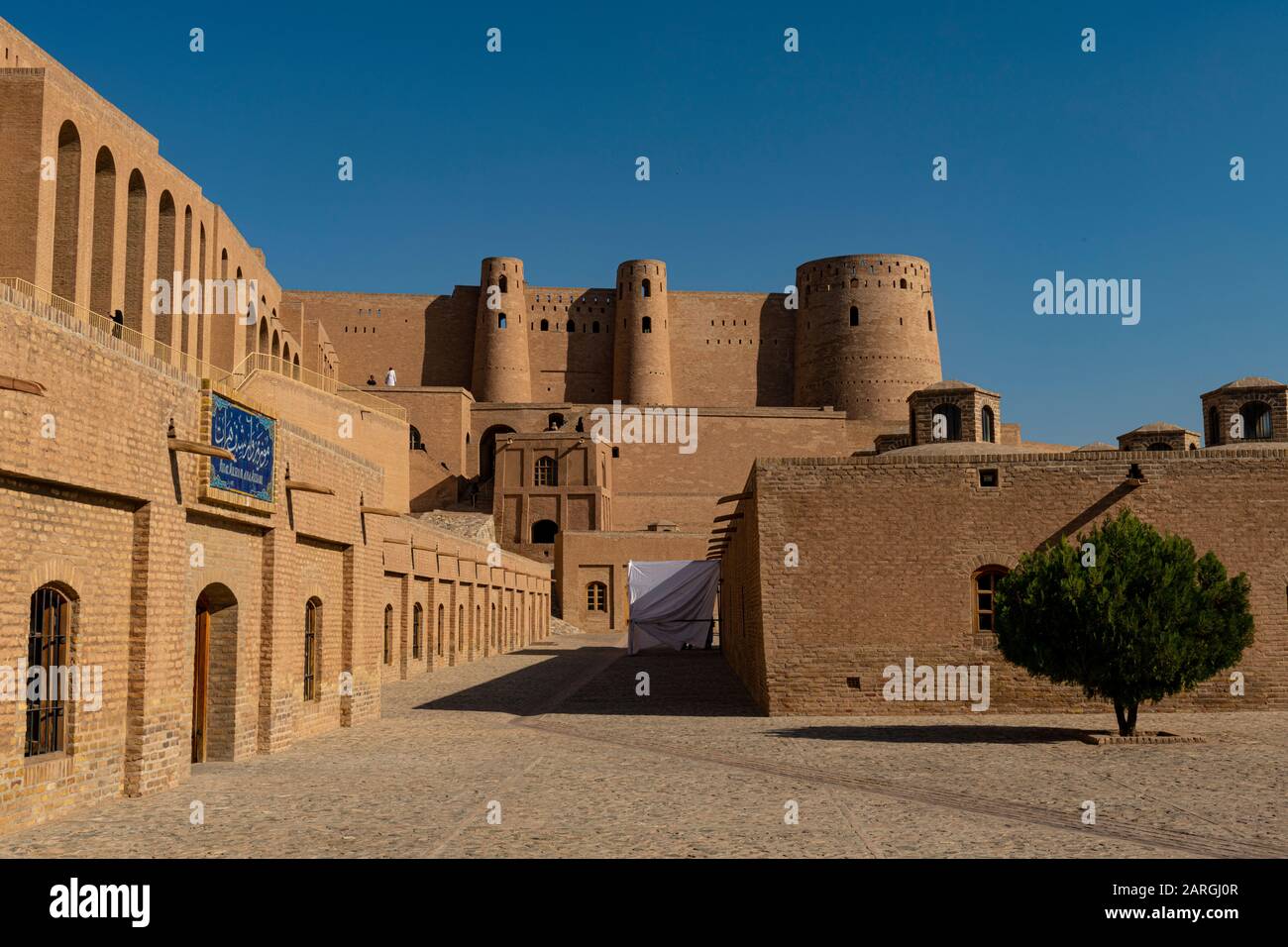 Die Zitadelle von Herat, Herat, Afghanistan, Asien Stockfoto