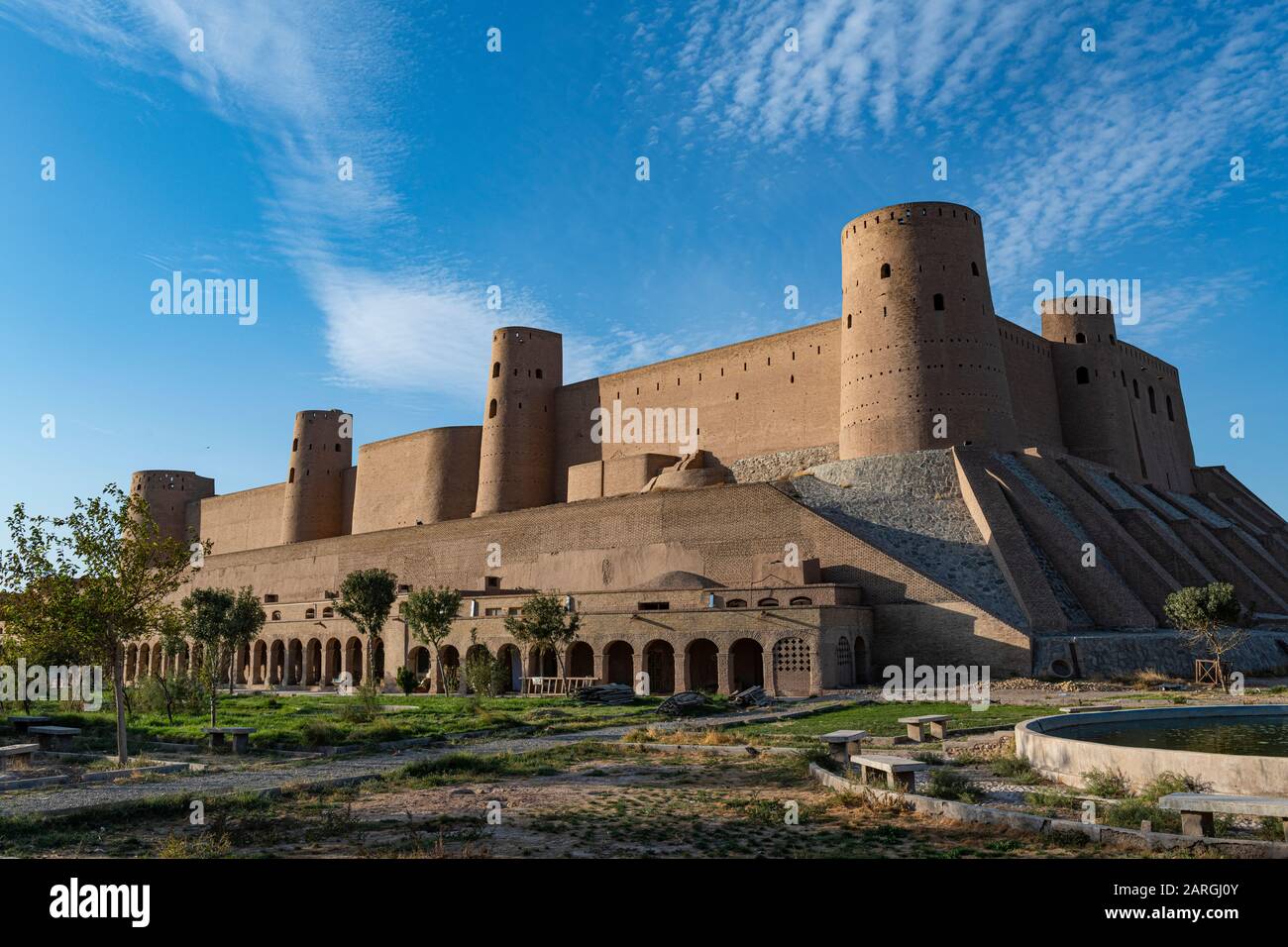 Die Zitadelle von Herat, Afghanistan, Asien Stockfoto